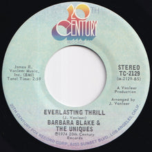 画像をギャラリービューアに読み込む, Barbara Blake &amp; The Uniques - Teach Me / Everlasting Thrill (7 inch Record / Used)
