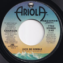 画像をギャラリービューアに読み込む, Chanson - Jack Be Nimble / Magic Carpet (7 inch Record / Used)

