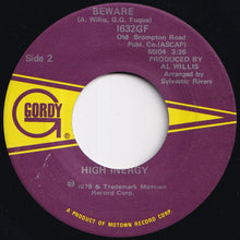 画像をギャラリービューアに読み込む, High Inergy - Wrong Man, Right Touch / Beware (7 inch Record / Used)
