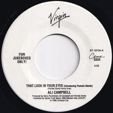 画像をギャラリービューアに読み込む, Ali Campbell - That Look In Your Eyes / Talking Blackboard (7 inch Record / Used)
