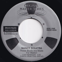 画像をギャラリービューアに読み込む, Nancy Sinatra - These Boots Are Made For Walkin'! / How Does That Grab You, Darlin' (7 inch Record / Used)
