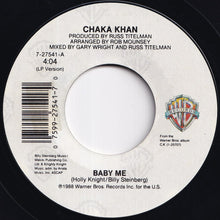 画像をギャラリービューアに読み込む, Chaka Khan - Baby Me / Everybody Needs Some Love (7 inch Record / Used)
