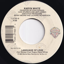 Load image into Gallery viewer, Karyn White - Superwoman (Edit) / Language Of Love (7 inch Record / Used)
