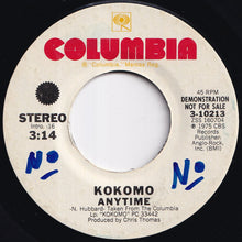 画像をギャラリービューアに読み込む, Kokomo - Anytime (Stereo) / (Mono) (7 inch Record / Used)
