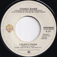 画像をギャラリービューアに読み込む, Chaka Khan - What Cha' Gonna Do For Me / Lover's Touch (7 inch Record / Used)
