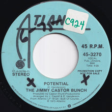 画像をギャラリービューアに読み込む, Jimmy Castor Bunch - Potential / Potential (7 inch Record / Used)

