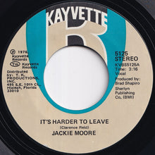 Load image into Gallery viewer, Jackie Moore - It's Harder To Leave / The Bridge That Lies Between Us (7 inch Record / Used)
