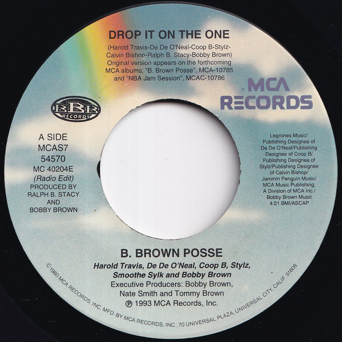 B. Brown Posse - Drop It On The One (Radio Edit) / Drop It On The