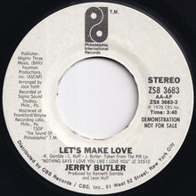 画像をギャラリービューアに読み込む, Jerry Butler - Let's Make Love / Let's Make Love (7 inch Record / Used)
