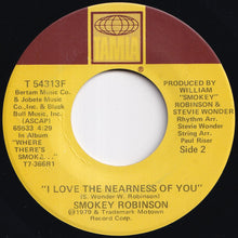画像をギャラリービューアに読み込む, Smokey Robinson - Heavy On Pride (Light On Love) / I Love The Nearness Of You (7 inch Record / Used)

