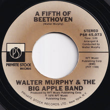 画像をギャラリービューアに読み込む, Walter Murphy &amp; The Big Apple Band - A Fifth Of Beethoven / California Strut (7 inch Record / Used)
