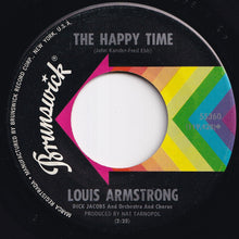 Load image into Gallery viewer, Louis Armstrong - Wilkommen / The Happy Time (7 inch Record / Used)
