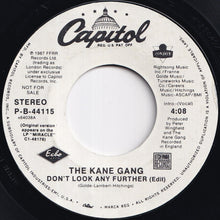 画像をギャラリービューアに読み込む, Kane Gang - Don't Look Any Further (Edit) / Don't Look Any Further (Edit) (7 inch Record / Used)
