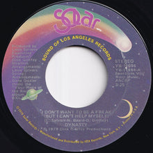 画像をギャラリービューアに読み込む, Dynasty - I Don't Want To Be A Freak (But I Can't Help Myself) / Your Piece Of The Rock (7 inch Record / Used)
