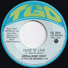 Load image into Gallery viewer, Geraldine Hunt - Hot-Blooded Woman / Cause Of Love (7 inch Record / Used)
