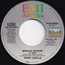 画像をギャラリービューアに読み込む, First Circle - Miracle Worker (7`` Edit) / Miracle Worker (7`` Edit) (7 inch Record / Used)
