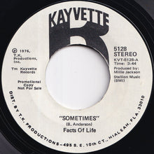 画像をギャラリービューアに読み込む, Facts Of Life - Sometimes / Sometimes (7 inch Record / Used)
