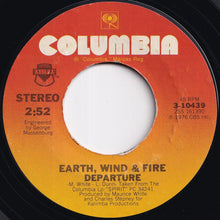 画像をギャラリービューアに読み込む, Earth, Wind &amp; Fire - Saturday Nite / Departure (7 inch Record / Used)
