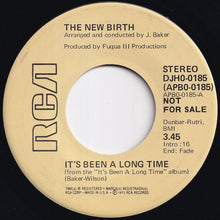 画像をギャラリービューアに読み込む, New Birth - It's Been A Long Time (Stereo) / (Mono) (7 inch Record / Used)
