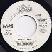 画像をギャラリービューアに読み込む, Jacksons - Lovely One (Short Version) / (Long Version) (7 inch Record / Used)
