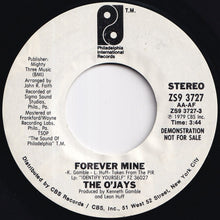 画像をギャラリービューアに読み込む, O'Jays - Forever Mine / Forever Mine (7 inch Record / Used)
