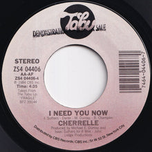 画像をギャラリービューアに読み込む, Cherrelle - I Didn't Mean To Turn You On / I Need You Now (7 inch Record / Used)
