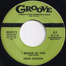 画像をギャラリービューアに読み込む, Frank Brunson - Charmaine / I Believe In You (7 inch Record / Used)
