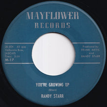 画像をギャラリービューアに読み込む, Randy Starr - Workin' On The Santa Fe / You're Growing Up (7 inch Record / Used)
