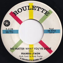 画像をギャラリービューアに読み込む, Frankie Lymon - Up Jumped A Rabbit / No Matter What You've Done (7 inch Record / Used)

