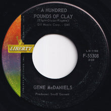 画像をギャラリービューアに読み込む, Gene McDaniels - A Hundred Pounds Of Clay / Come On Take A Chance (7 inch Record / Used)
