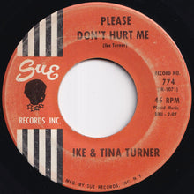 画像をギャラリービューアに読み込む, Ike &amp; Tina Turner - Please Don't Hurt Me / Worried And Hurtin Inside (7 inch Record / Used)
