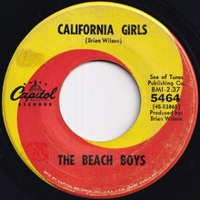 Load image into Gallery viewer, Beach Boys - California Girls / Let Him Run Wild (7 inch Record / Used)
