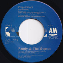 画像をギャラリービューアに読み込む, Randy &amp; The Gypsys - Perpetrators (LP Version) / (Instrumental) (7 inch Record / Used)
