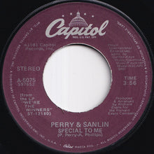 画像をギャラリービューアに読み込む, Perry &amp; Sanlin - Special To Me / Show Stopper (7 inch Record / Used)
