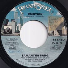 画像をギャラリービューアに読み込む, Samantha Sang - Emotion / When Love Is Gone (7 inch Record / Used)
