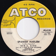 Load image into Gallery viewer, Ben E. King - Spanish Harlem / First Taste Of Love (7 inch Record / Used)
