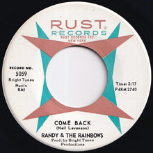 画像をギャラリービューアに読み込む, Randy And The Rainbows - Denise / Come Back (7 inch Record / Used)
