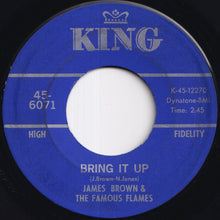 Load image into Gallery viewer, James Brown &amp; The Famous Flames - Bring It Up / Nobody Knows (7 inch Record / Used)
