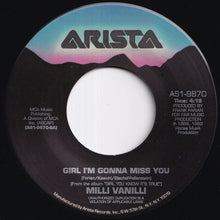 画像をギャラリービューアに読み込む, Milli Vanilli - Girl I'm Gonna Miss You / All Or Nothing (Remix) (7 inch Record / Used)
