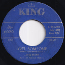 画像をギャラリービューアに読み込む, James Brown &amp; The Famous Flames - Lost Someone / I'll Go Crazy (7 inch Record / Used)
