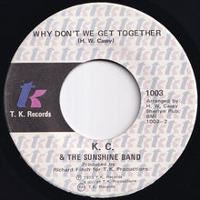画像をギャラリービューアに読み込む, K. C. &amp; The Sunshine Band - Sound Your Funky Horn / Why Don't We Get Together (7 inch Record / Used)
