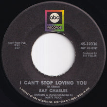 画像をギャラリービューアに読み込む, Ray Charles - I Can't Stop Loving You / Born To Lose (7 inch Record / Used)
