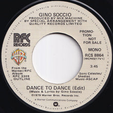 画像をギャラリービューアに読み込む, Gino Soccio - Dance To Dance (Edit) (Stereo) / (Mono) (7 inch Record / Used)
