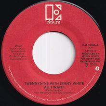 画像をギャラリービューアに読み込む, Twennynine With Lenny White - All I Want / Just Like Dreamin' (7 inch Record / Used)
