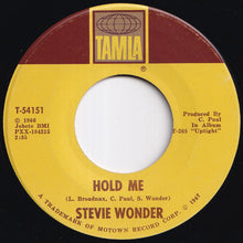 画像をギャラリービューアに読み込む, Stevie Wonder - I Was Made To Love Her / Hold Me (7 inch Record / Used)
