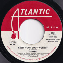 画像をギャラリービューアに読み込む, Kleeer - Keeep Your Body Workin' (Stereo) / (Mono) (7 inch Record / Used)
