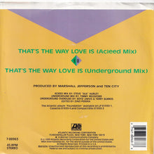 画像をギャラリービューアに読み込む, Ten City - That's The Way Love Is (Acieed Mix) / (Underground Mix) (7 inch Record / Used)

