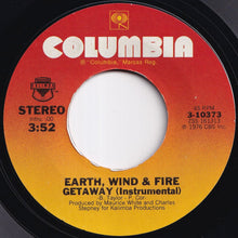 画像をギャラリービューアに読み込む, Earth, Wind &amp; Fire - Getaway / (Instrumental) (7 inch Record / Used)
