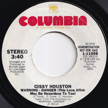 画像をギャラリービューアに読み込む, Cissy Houston - Warning - Danger (This Love Affair May Be Hazardous To You) / Warning - Danger (This Love Affair May Be Hazardous To You) (7 inch Record / Used)
