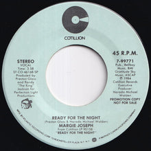 画像をギャラリービューアに読み込む, Margie Joseph - Ready For The Night (Stereo) / (Mono) (7 inch Record / Used)
